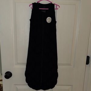 Black quilted dreamland weighted sleep sack 6 to 12 month 15 to 24 pound